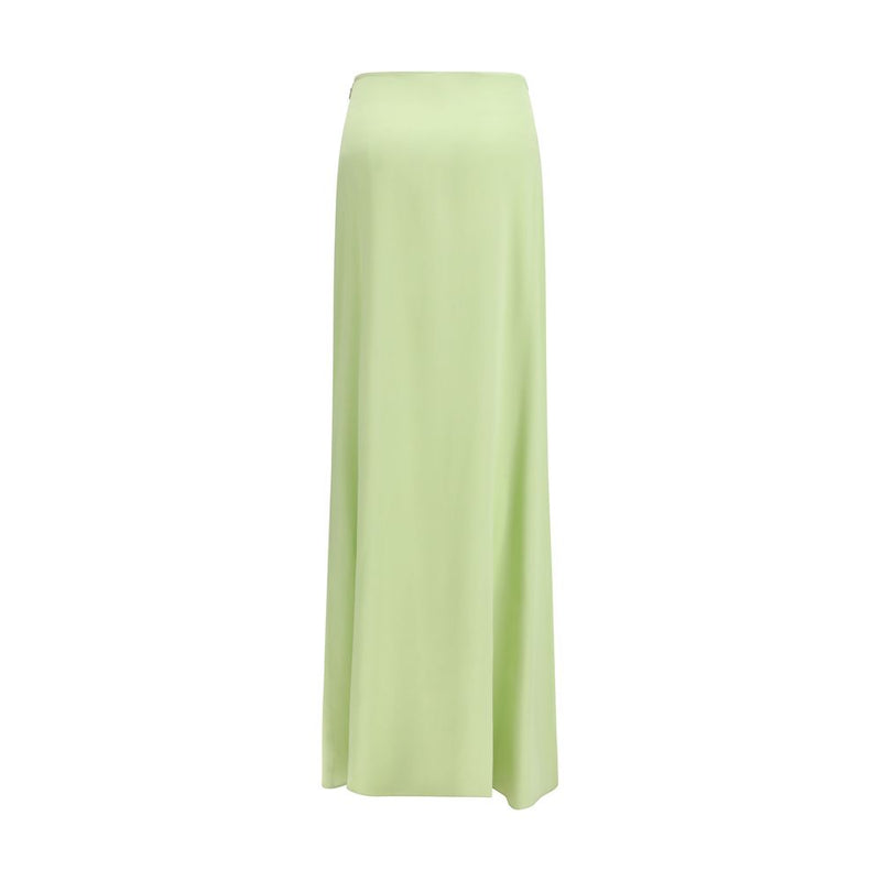 Kristina Ti Bicolor Silk Long Skirt - Élégance Intemporelle