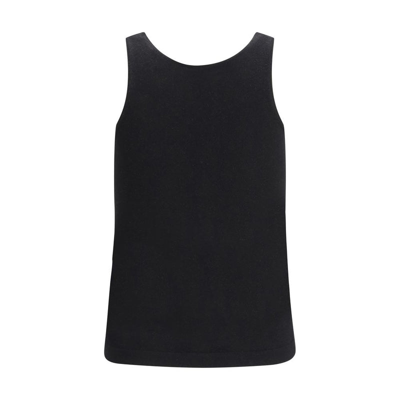Brunello Cucinelli Black Cashmere Top - Elegant Sportswear