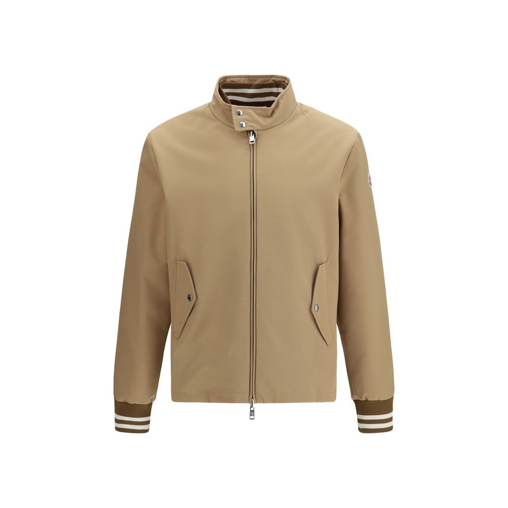 Bomber Moncler beige en polyester