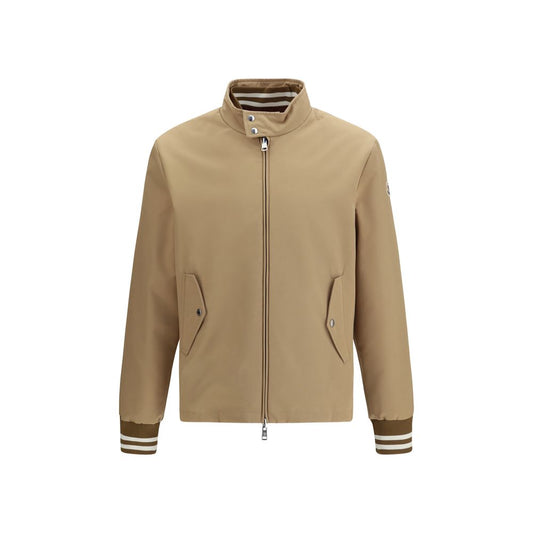 Bomber Moncler beige en polyester