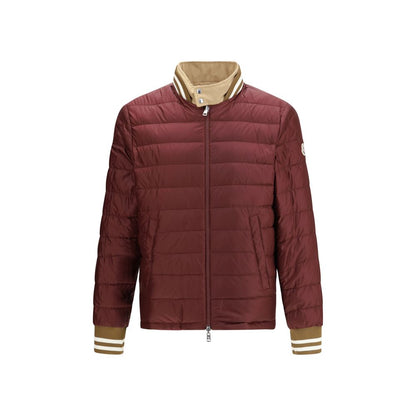 Bomber Moncler beige en polyester