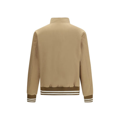 Bomber Moncler beige en polyester