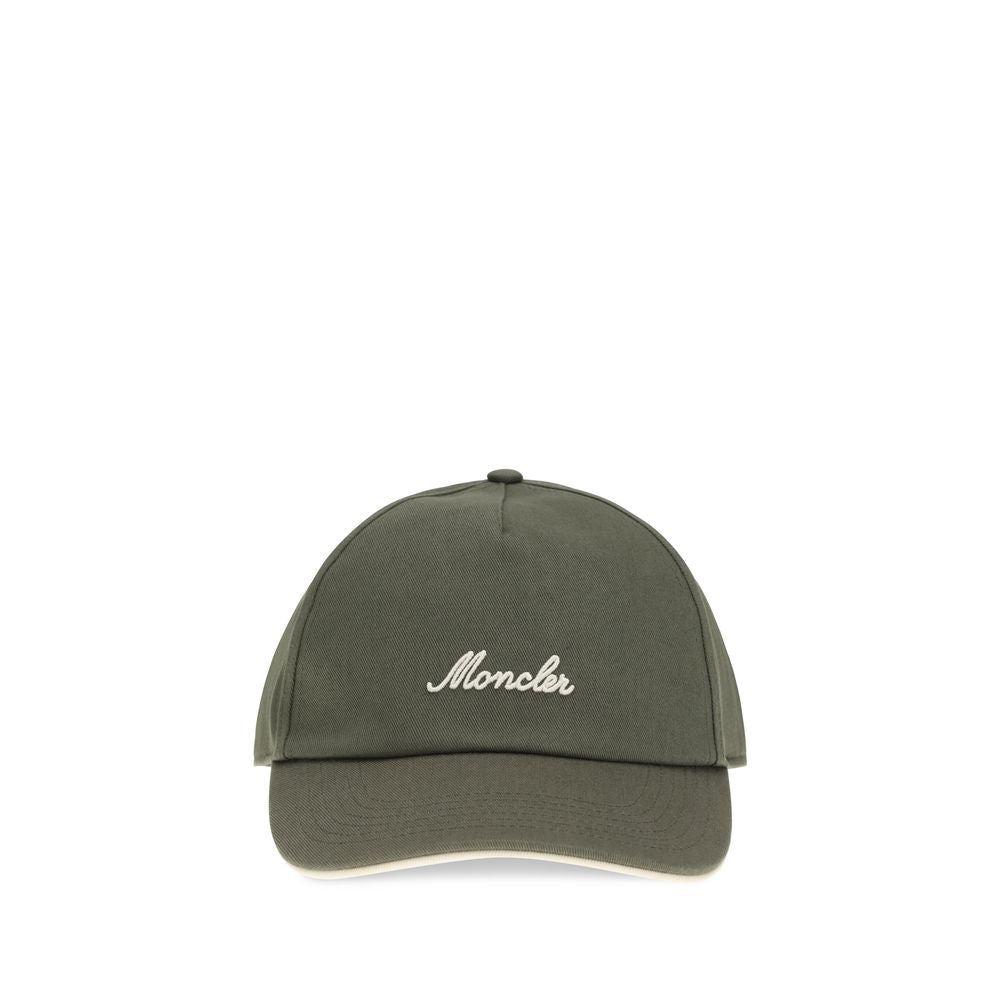 Casquette Moncler bicolore en coton (casquette de baseball)