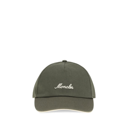 Casquette Moncler bicolore en coton (casquette de baseball)
