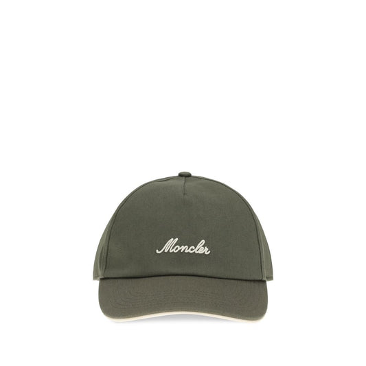 Moncler Tweekleurige katoenen cap (baseballpet)