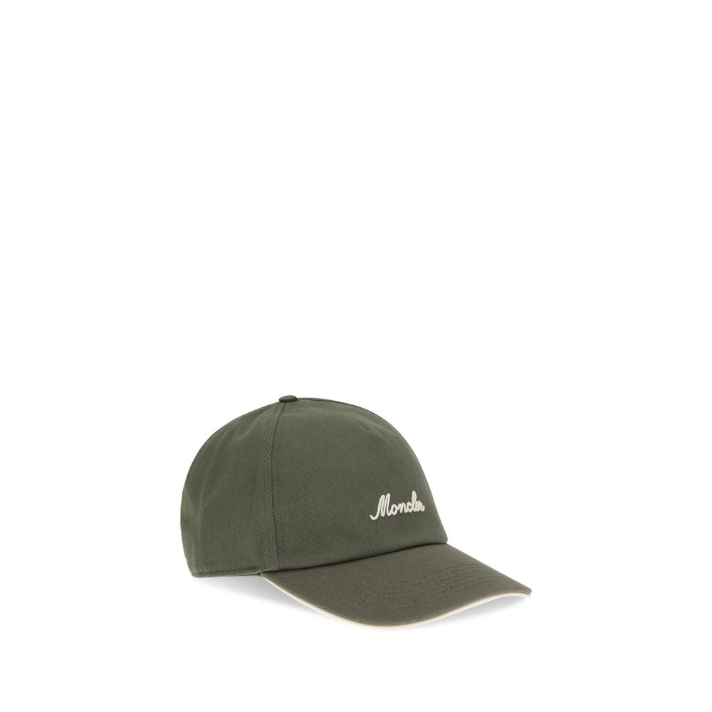 Casquette Moncler bicolore en coton (casquette de baseball)