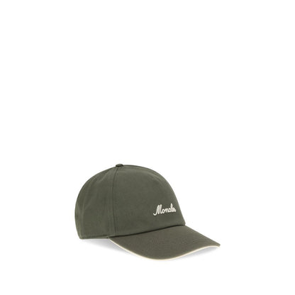 Casquette Moncler bicolore en coton (casquette de baseball)