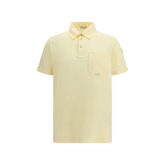 Moncler Tweekleurig Katoenen Poloshirt