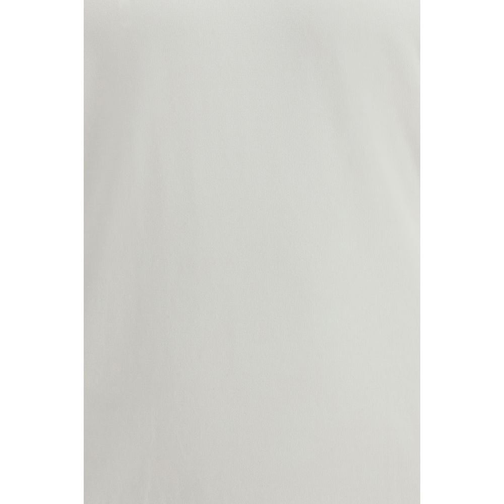 Brunello Cucinelli White Cotton T-Shirt for Men