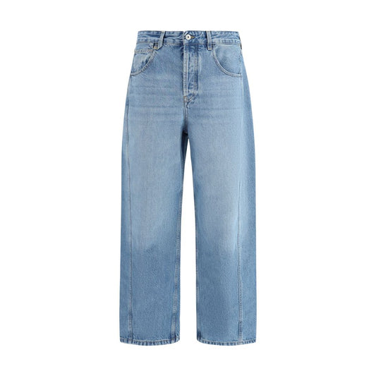 Jacquemus Blauwe Polyester Jeans Denim