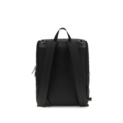 Fendi Zwarte Nylon Rugzak