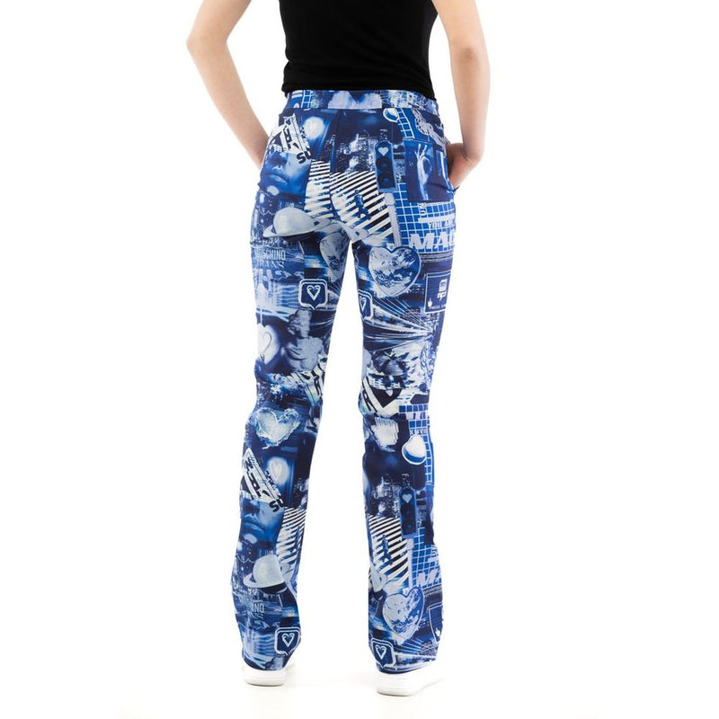 Moschino Multicolor Cotton Casual Pants for Women