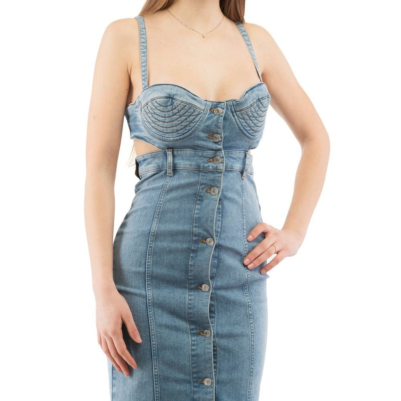 Moschino Multicolor Cotton Casual Dress for Women
