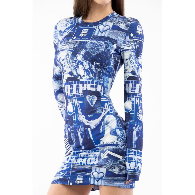 Moschino Multicolor Cotton Casual Dress for Women - Stylish & Comfortable