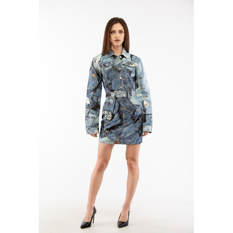 Moschino Multicolor Cotton Casual Dress for Women - Stylish & Comfortable