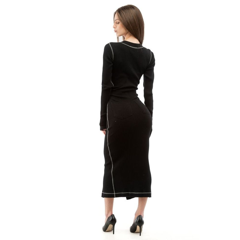 Moschino Multicolor Cotton Casual Dress for Women