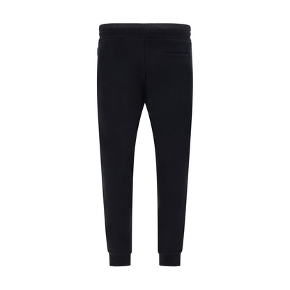 Pantalon de jogging en coton noir Philipp Plein (pantalon de sport)