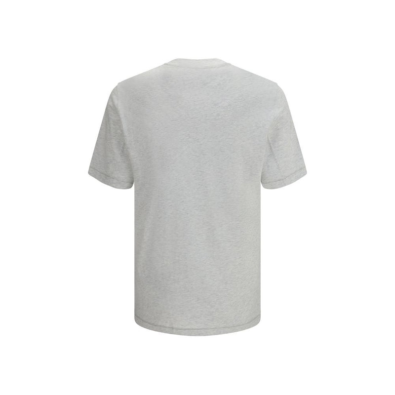 Brunello Cucinelli Grijs Katoenen T-shirt