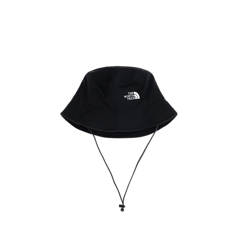 The North Face Black Cotton Bucket Hat - Stylish & Comfortable