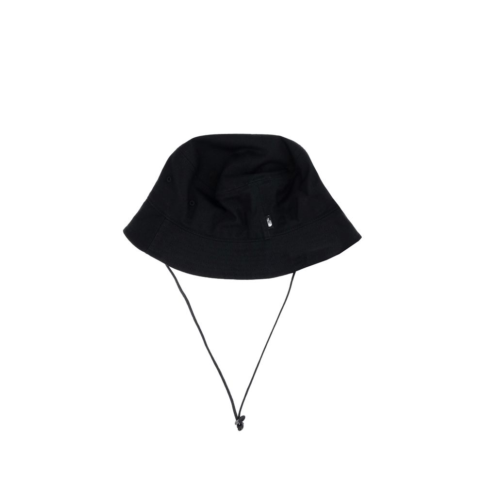 The North Face Black Cotton Bucket Hat - Stylish & Comfortable