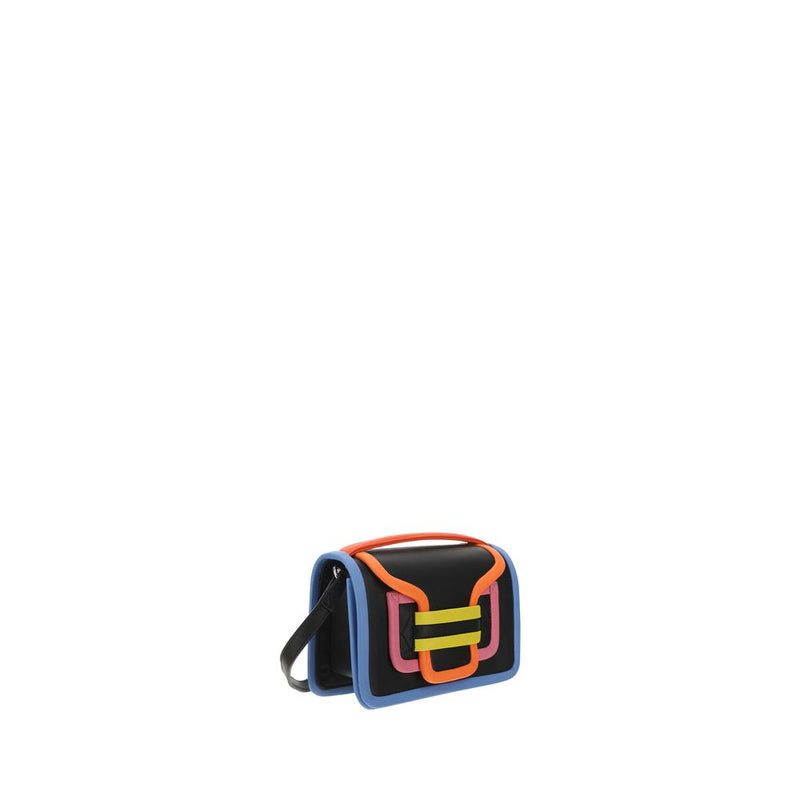 Sac bandoulière Pierre Hardy Bos Taurus en cuir de veau multicolore