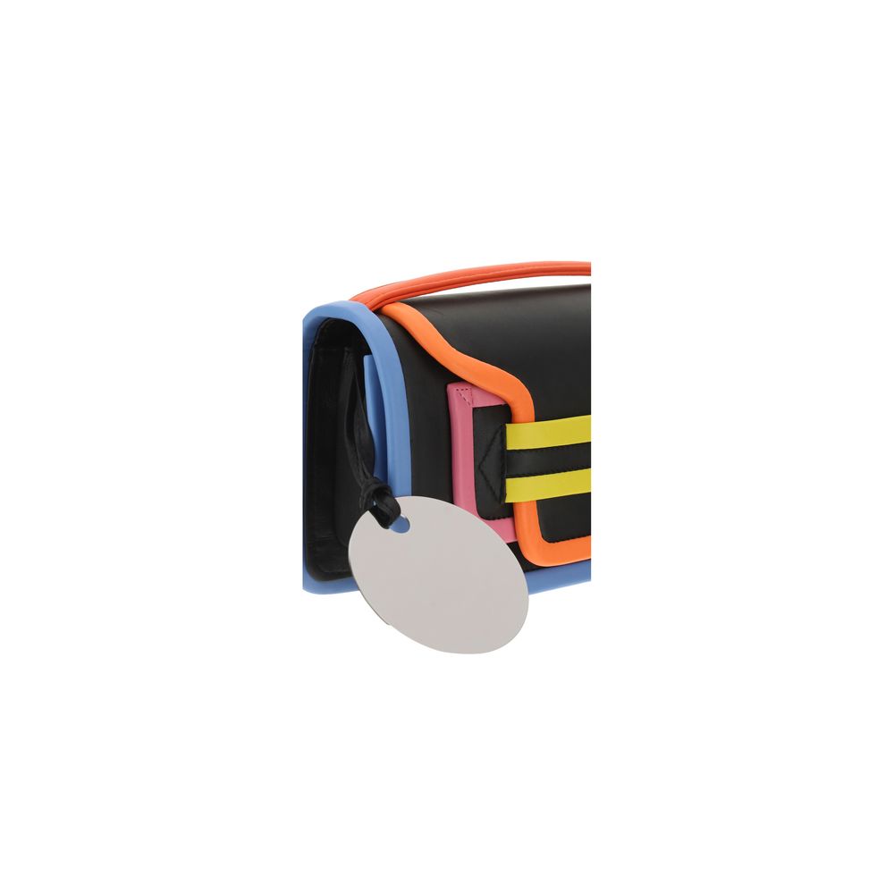 Sac bandoulière Pierre Hardy Bos Taurus en cuir de veau multicolore