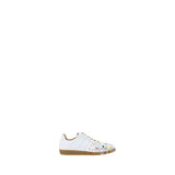 Maison Margiela White Leather Sneakers for Men - Stylish & Durable