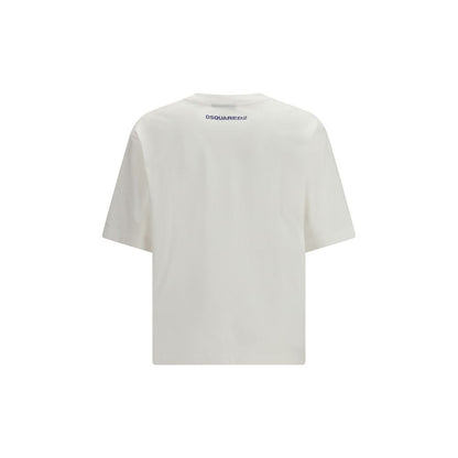 Dsquared² wit katoenen T-shirt