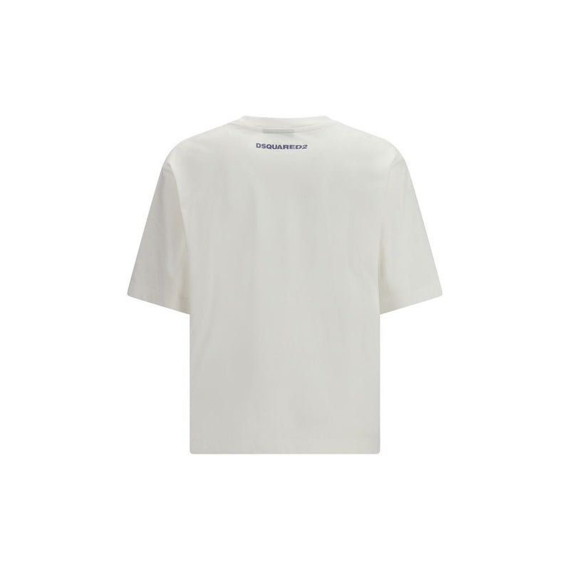 Dsquared² wit katoenen T-shirt