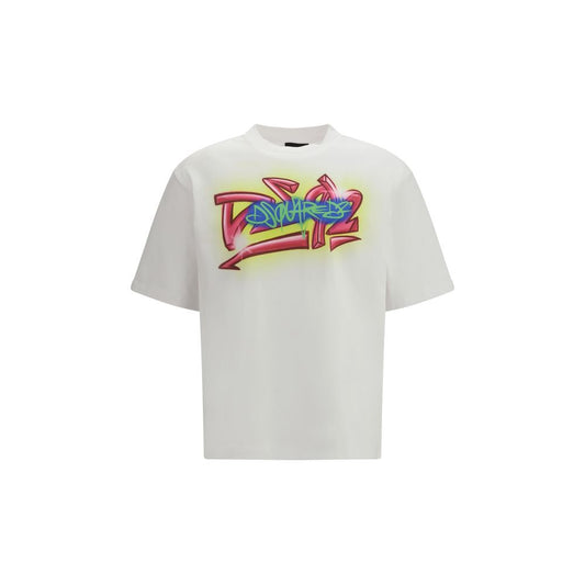 Dsquared² wit katoenen T-shirt