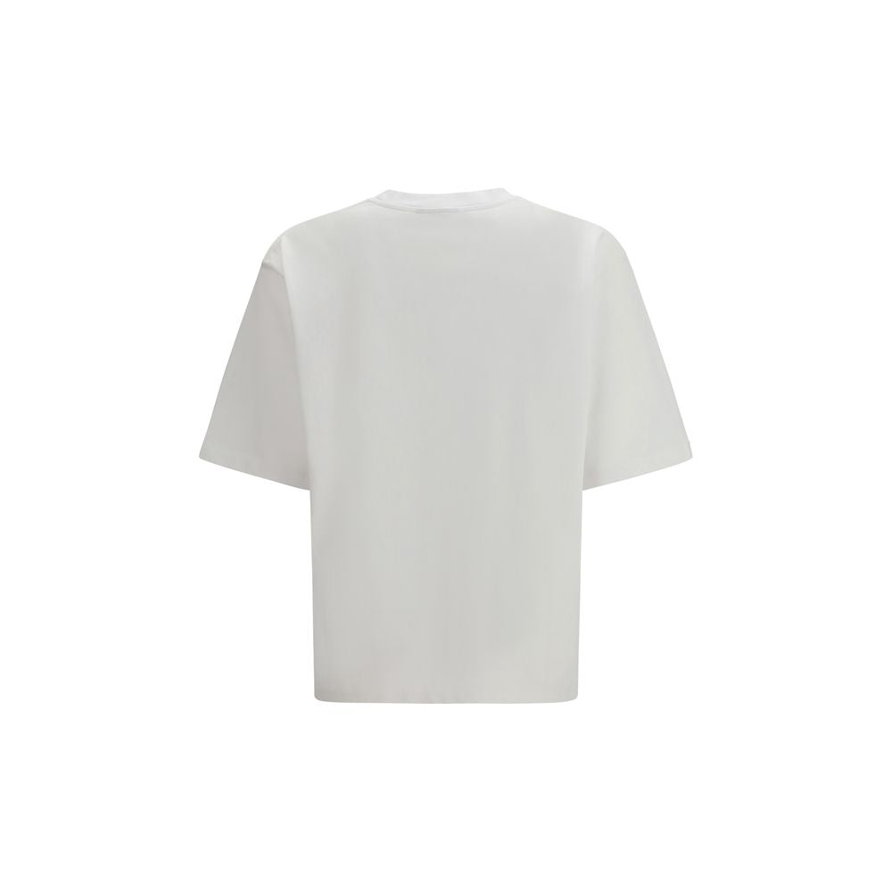 Dsquared² T-Shirt en Coton Blanc Oversize pour Homme