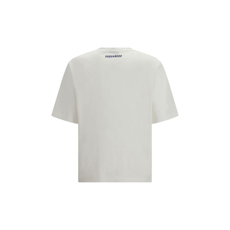 Dsquared² wit katoenen T-shirt