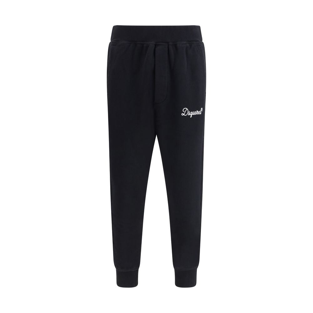 Dsquared² Zwarte Katoenen Joggingbroek (Sportbroek)