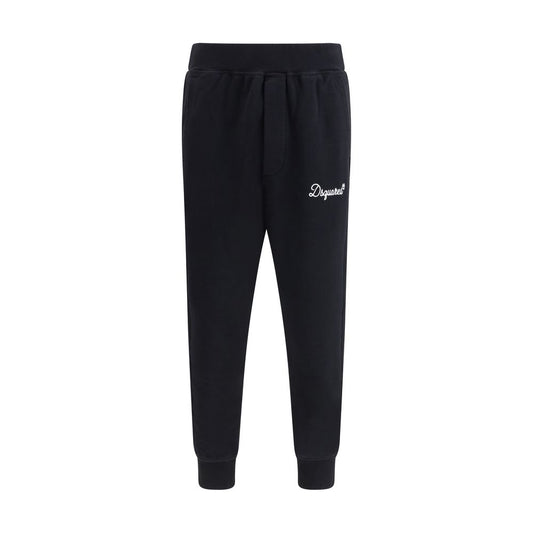 Dsquared² Zwarte Katoenen Joggingbroek (Sportbroek)