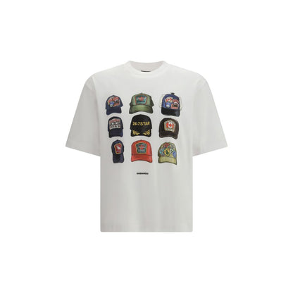 Dsquared² wit katoenen T-shirt