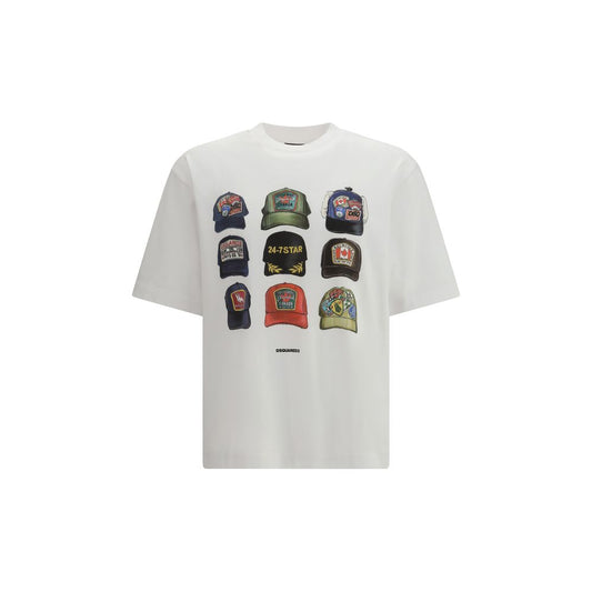 Dsquared² wit katoenen T-shirt