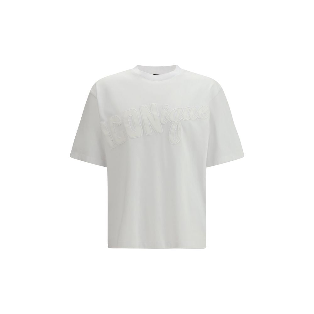 Dsquared² Iconique White Cotton T-Shirt for Men