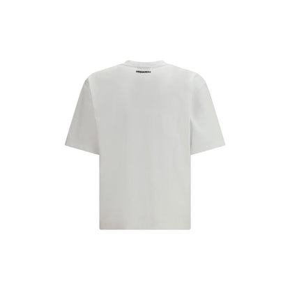 Dsquared² wit katoenen T-shirt