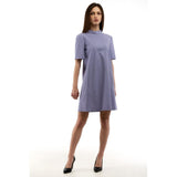 Moschino Purple Polyester Casual Dress - Elegant Lilac Design