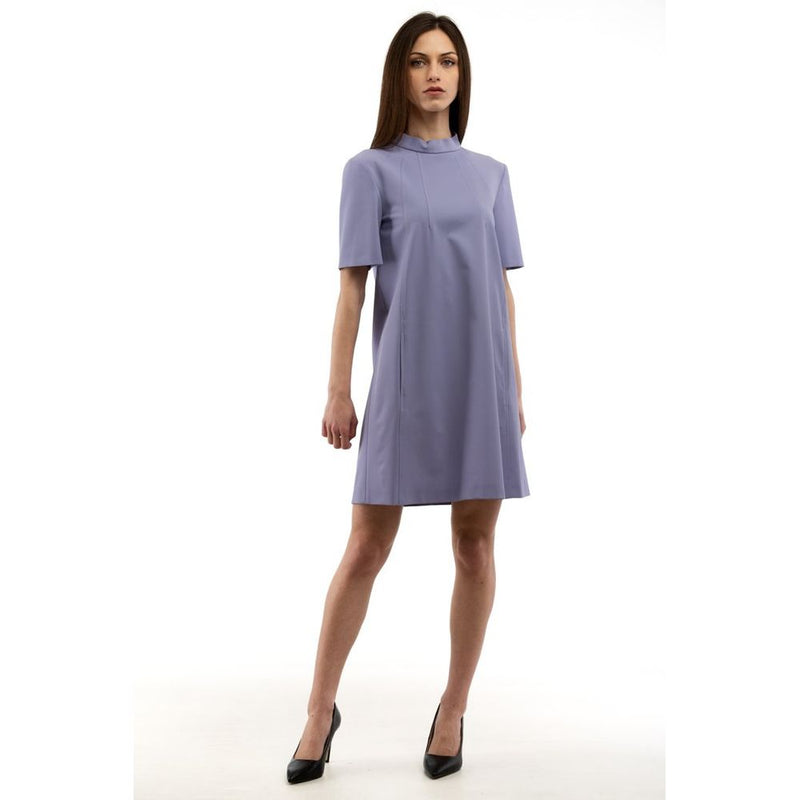 Moschino Purple Polyester Casual Dress - Elegant Lilac Design
