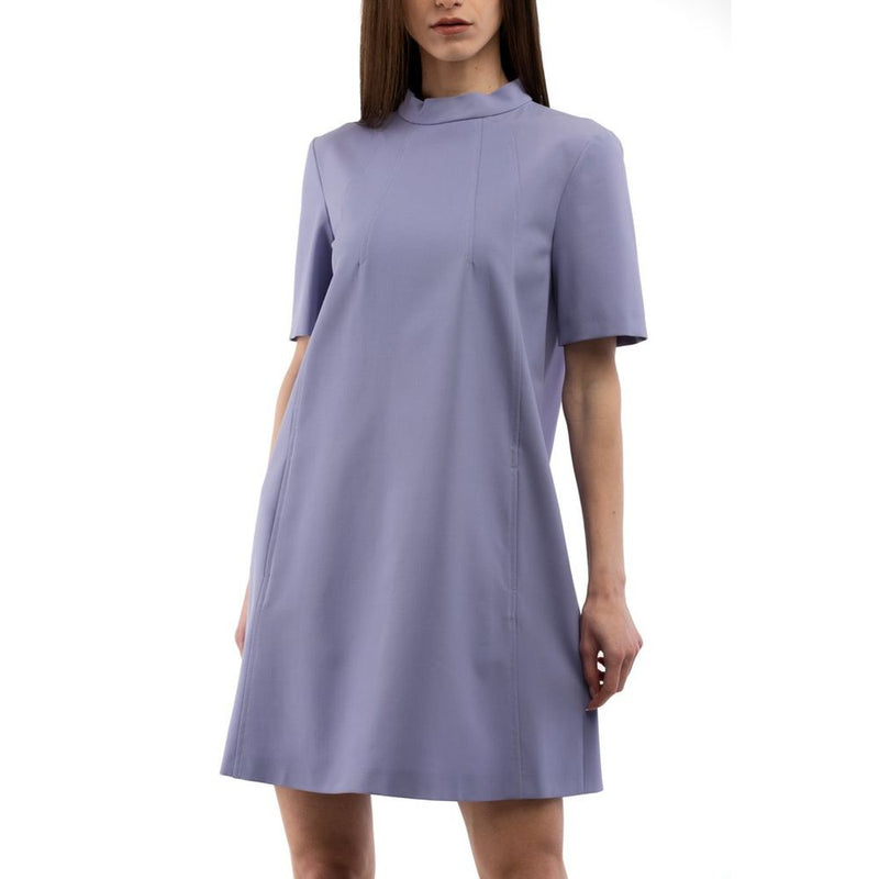 Moschino Purple Polyester Casual Dress - Elegant Lilac Design