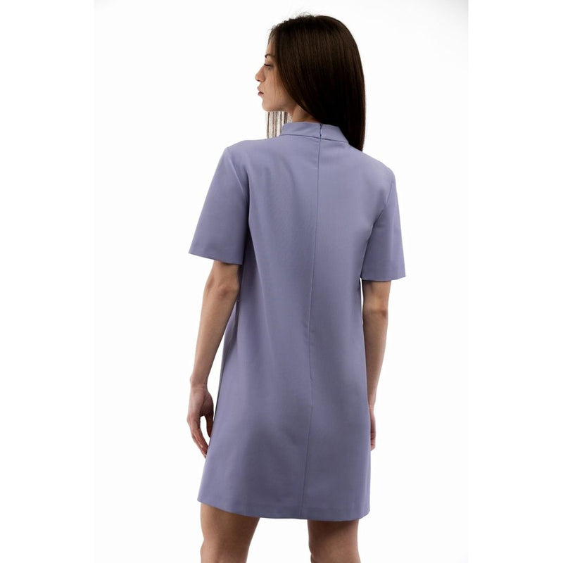 Moschino Purple Polyester Casual Dress - Elegant Lilac Design