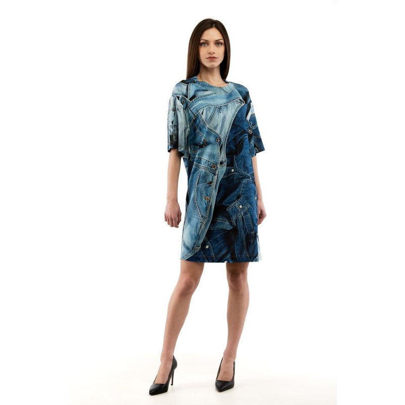 Moschino Multicolor Viscose Casual Dress - Chic & Comfortable