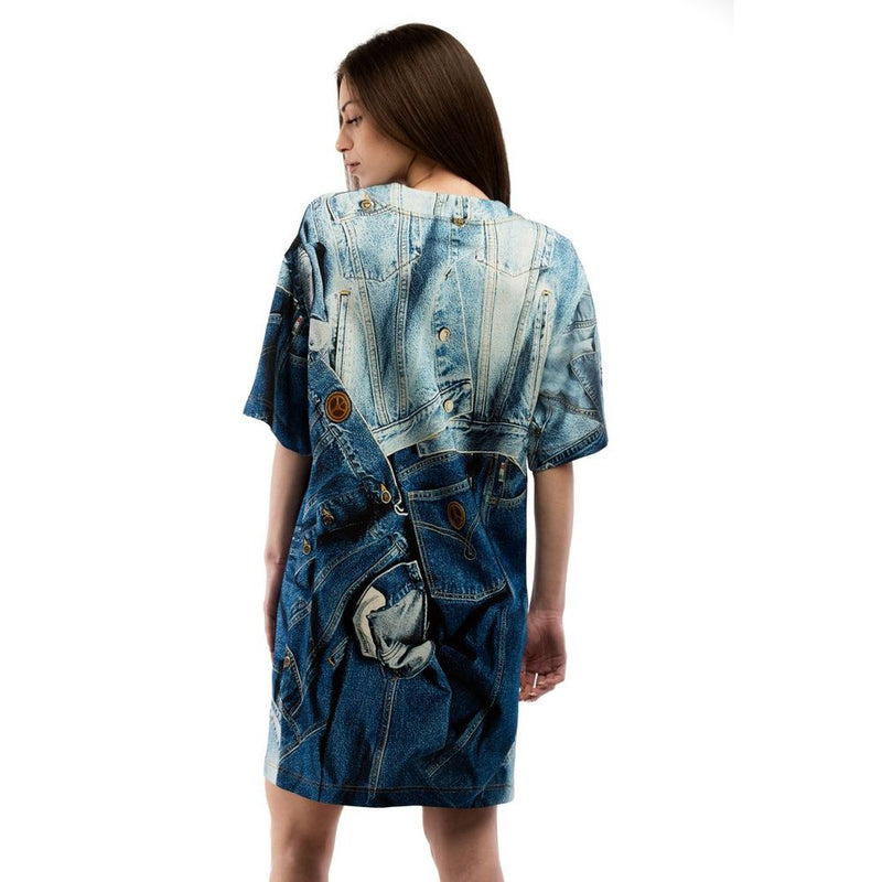 Moschino Multicolor Viscose Casual Dress - Chic & Comfortable