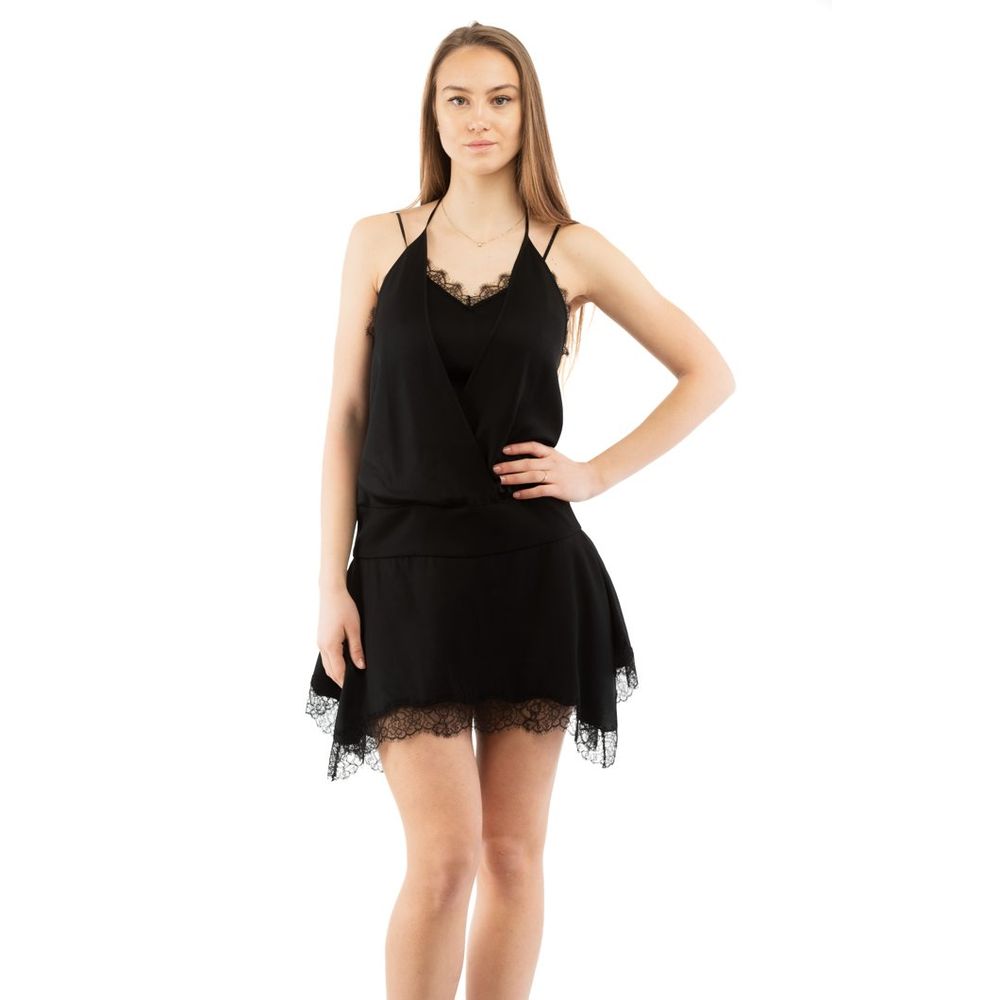 Moschino Black Marabou Casual Dress for Women