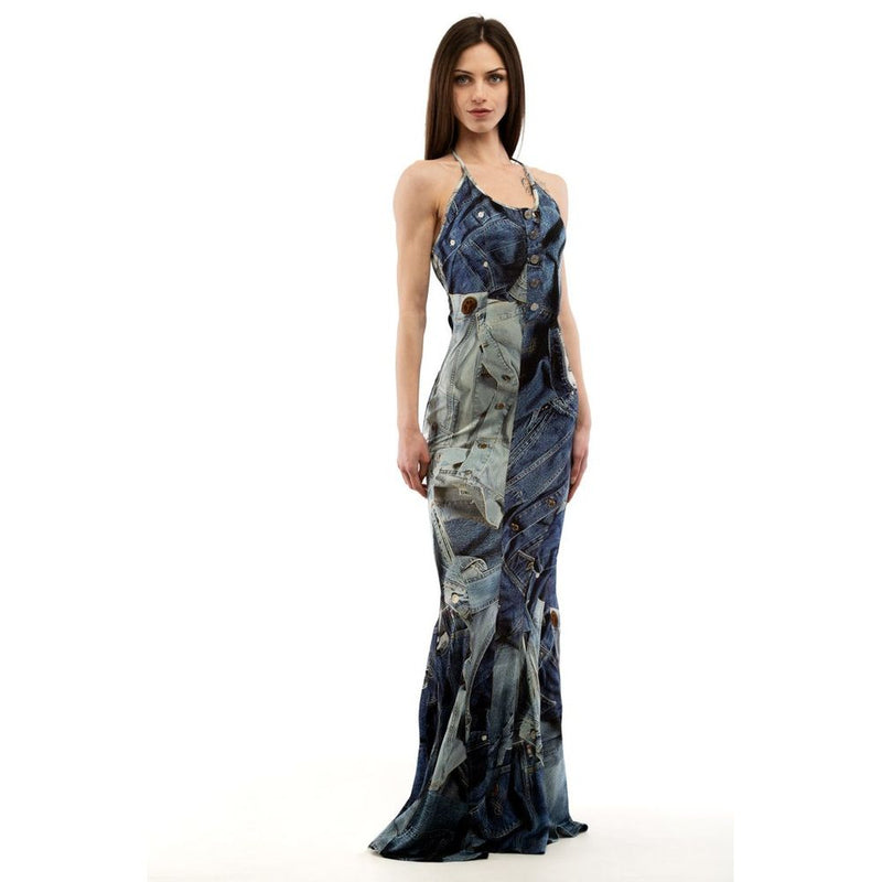 Moschino Multicolor Viscose Casual Dress for Women