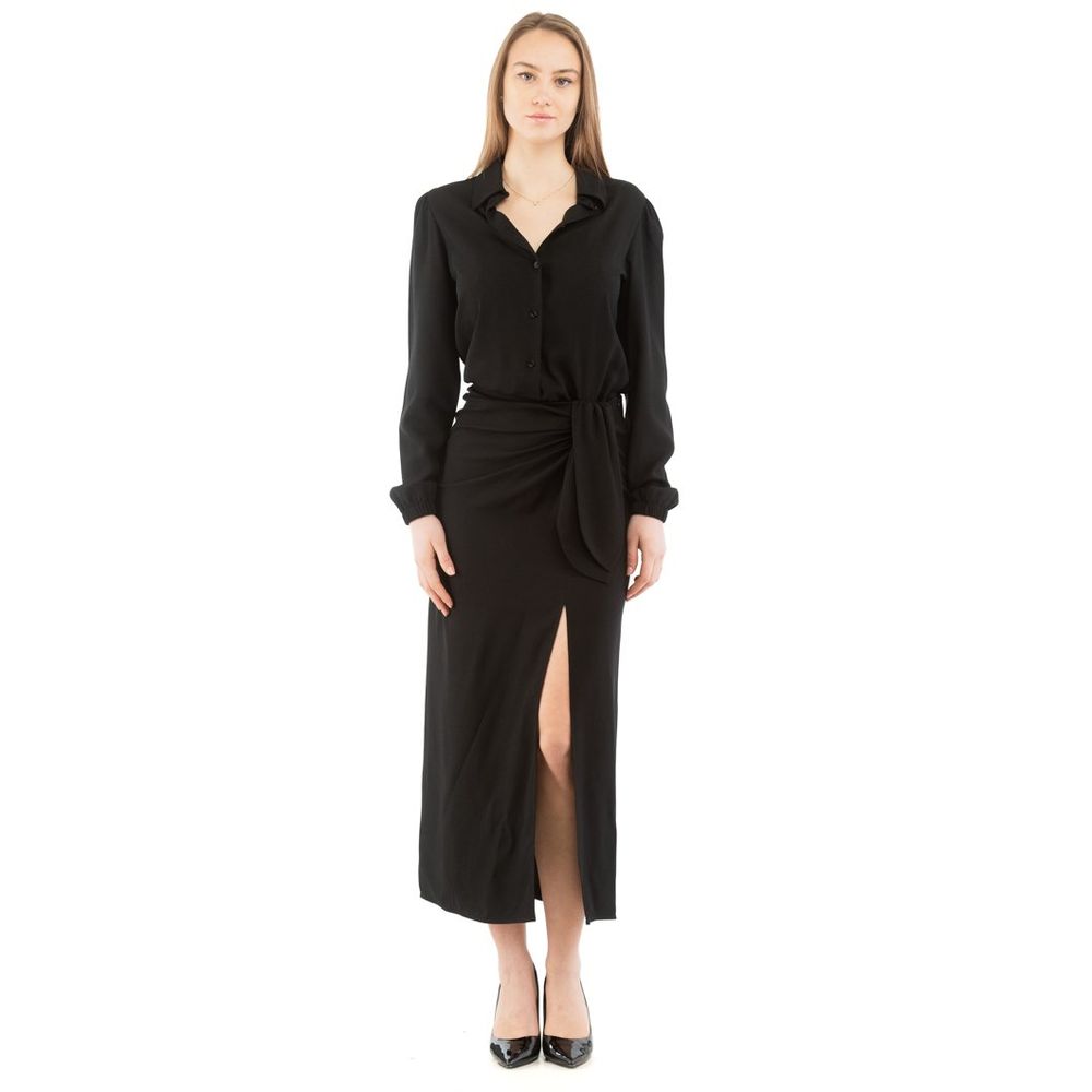 Moschino Black Marabou Casual Dress for Women