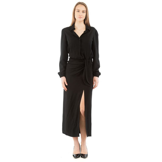 Moschino Black Marabou Casual Dress for Women