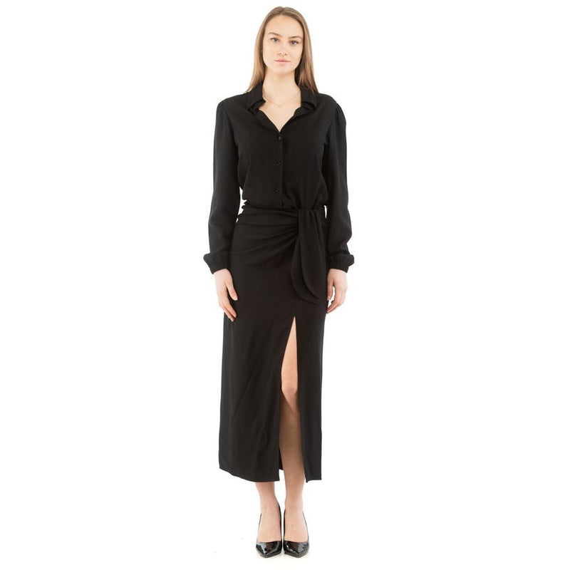 Moschino Black Marabou Casual Dress for Women
