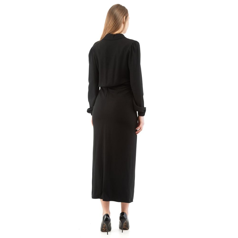 Moschino Black Marabou Casual Dress for Women